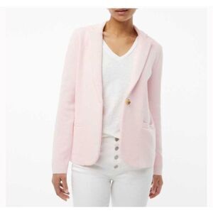 J. Crew factory pink blazer sweater M